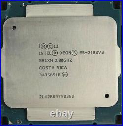 Intel Xeon Fourteen-Core E5-2683 v3 2.00 GHz Processor CPU 35M Cache SR1XH
