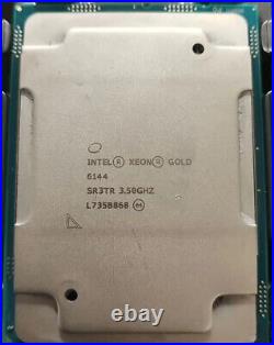 Intel Xeon Gold 6144 SR3TR 3.50GHz 8-core 150W LGA3647 CPU processor Gold 6144
