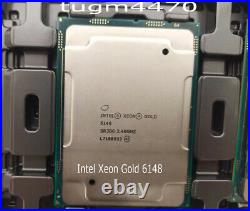 Intel Xeon Gold 6148 CPU processor 20 core 2.40ghz 27.5mb 150w lga-3647 server