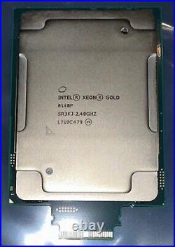 Intel Xeon Gold 6148F SR3KJ 20C 2.4Ghz 27.5MB 160W LGA3647 CPU Processor