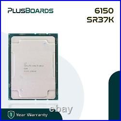 Intel Xeon Gold 6150 SR37K 2.70GHz 18 Core 165W 10.4 GT/s CPU Processor