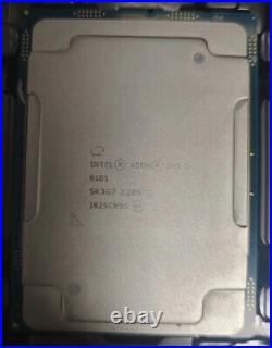 Intel Xeon Gold 6161 2.20GHz3.0GHz 22Core 44Threads LGA3647 cpu processor