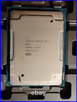 Intel Xeon Gold 6230 SRF8W 20 Cores 2.10 GHz CPU Grade A Condition