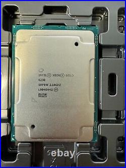 Intel Xeon Gold 6230 Srf8w (2.10GHz, 27.5 MB, 20 Cores, LGA 3647 CPU) Processor