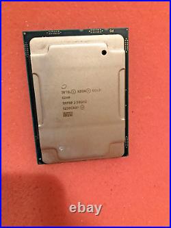 Intel Xeon Gold 6248 SRF90 2 50GHz 27 5MB 20-Core LGA3647 CPU Sever Processor