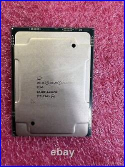 Intel Xeon Platinum 8160 2.1GHz 24 Core Skylake Server SR3B0 CPU processor