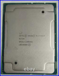 Intel Xeon Platinum 8171M LGA3647 CPU Processor SR3LZ 26Core 35.75MB 2.60GHz