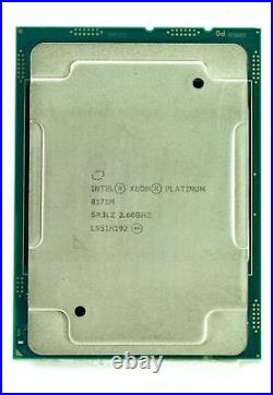 Intel Xeon Platinum 8171M SR3LZ 2.6 GHz 26 Core 35.75 MB LGA3647 B Grade CPU
