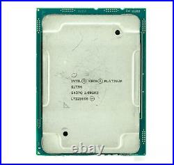 Intel Xeon Platinum 8173M SR37Q 2.0GHz 38.5 MB 28 Core LGA 3647 CPU Memory Error