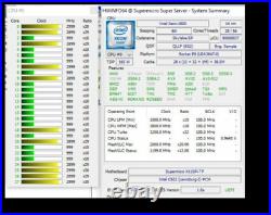 Intel Xeon Platinum 8180 (ES) CPU Processor QL1F 28 Core 56 Threads 1.8-3.2GHZ