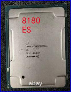 Intel Xeon Platinum 8180 (ES) LGA3647 QL1F 28 Core 56T 1.8-3.2GHZ CPU processor