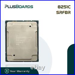 Intel Xeon Platinum 8251C 3.8GHz 12 Core 24.75MB 10.4GT/s CPU Processor