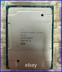 Intel Xeon Platinum 8272CL LGA3647 CPU Processors 35.75MB 26Core 52T 195W 2.6GHz