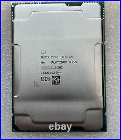 Intel Xeon Platinum 8358 ES 32c 64t 2.2ghz 48mb 250w lga4189 CPU processor