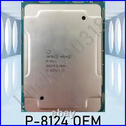 Intel Xeon Platinum P-8124 SR2YS 18-Core 3.0GHz 3.7 Turbo LGA-3647 CPU Processor