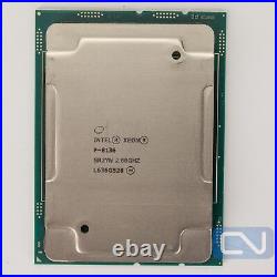Intel Xeon Platinum P-8136 SR2YN 2GHz 38.5 MB 28 Core LGA 3647 B Grade CPU