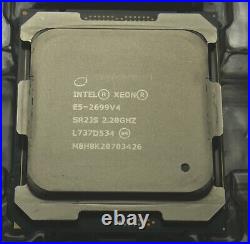 Intel Xeon Processor E5-2699 v4 SR2JS (55M Cache, 2.20 GHz)