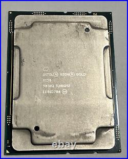 Intel Xeon Processor Gold 6136 12 Core 3.00ghz 24.75mb 150w Cpu (sr3b2)