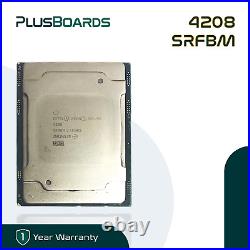 Intel Xeon Silver 4208 SRFBM 2.10GHz 8 Core 3.2 Turbo 2nd Gen 11MB CPU Processor