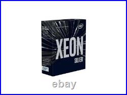 Intel Xeon Silver 4210 10-Core, 20-Thread, 2.2 GHz (3.2 GHz Turbo) LGA 3647 85W
