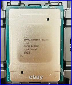 Intel Xeon Silver 4214 12C/24T 2.20GHz 16.5MB Cache Cascade Lake CPU Processor