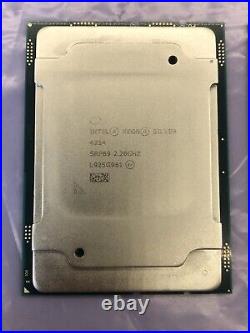 Intel Xeon Silver 4214 2.2GHz 12-Core 16.5MB LGA 3647 Server CPU Processor SRFB9
