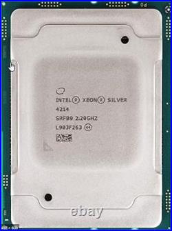 Intel Xeon Silver 4214 2.2GHz 12-Core SRFB9 Server Processor