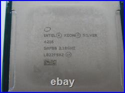 Intel Xeon Silver 4216 2.1GHz 16-Core 22 MB Cache 100W CPU / Processor SRFBB