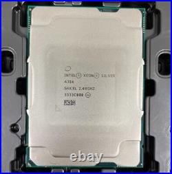 Intel Xeon Silver 4314 LGA-4189 2S CPU Processor 2.40-3.40GHz 16-Core 24MB 135W