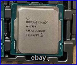 Intel Xeon W-1350 3.30 Ghz 6 Cores 12 Threads LGA 1200 SRKPA CPU Processor