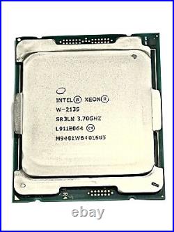 Intel Xeon W-2135 CPU 3.7 GHz 6 Core LGA 2066 SR3LN Processor LOT OF 10