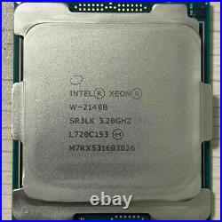 Intel Xeon W-2140B LGA-2066 Server CPU Processor 3.20 GHz 8-Core SR3LK