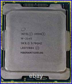 Intel Xeon W-2145 Processors 8Core 3.7GHz 11MB L3 Cache Socket FCLGA2066 CPU