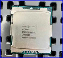 Intel Xeon W-2195 SR3RX 2.3GHz 18-Core 24.75MB LGA-2066 Server CPU Processor