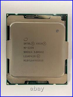 Intel Xeon W-2235 3.80GHz 6-Core 8.25MB LGA2066 Server CPU Processor SRGVA 130W