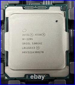 Intel Xeon W-2295 Processor24.75M Cache, 3.00 GHz, 18 Core, 36 Threat