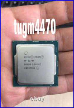 Intel Xeon w-1270p CPU processor srh95 8-core 16 threads 3.80ghz 16mb lga-1200