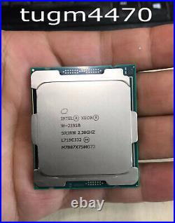 Intel Xeon w-2191b QS version CPU processor 2.3 GHz 18 Core lga2066