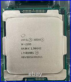 Intel Xeon w-2195 sr3rx 18-core 24.75mb lga-2066 2.3GHz server CPU processor