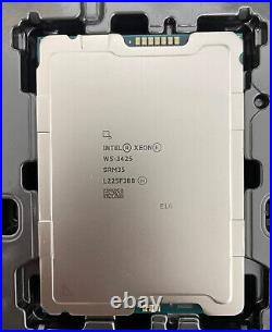 Intel Xeon w5-3425 QS 3.20GHz 12-Core 30MB 270W FC-LGA16A LGA-4677 CPU processor