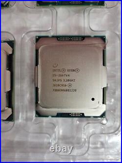 Lot of 32 PCS Intel Xeon E5-2667 v4 SR2P5 3.20GHz 8-Core Server CPU Processor