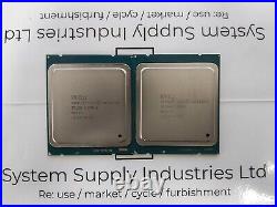 MATCHED PAIR Intel Xeon CPU SR19W E5-2667 v2 25MB L3 Cache 3.30GHz 8C 8GT/s 130w