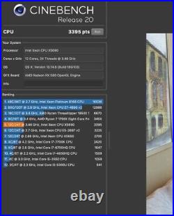 Mac Pro 2010-12 x5690 3.46Ghz CPU Upgrade Kit