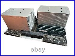 Mac Pro 4,1 A1289 2009 2 x 2.66GHz 8-Core Xeon CPU Tray / Board with 16GB Ram