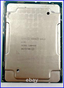 Matched Pair Intel Xeon Gold 6136 3.0 GHz 12-core Skylake CPU SR3B2