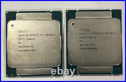 Matching pair Intel Xeon E5-2687w v3 SR1Y6 3.10GHz 25MB 10-Core LGA2011-3 CPU