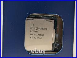 NEW Intel Xeon E-2226G Hexa-core 3.4GHZ 12MB Cache LGA1151 SRF7F Coffee Lake CPU