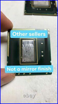Pair Delidded Intel Xeon 3.46GHz X5690 IHS Removed 2009 4,1 Mac Pro Upgrade Kit