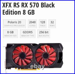 RGB GAMING PC 12 Core Intel I7 Xeon 32GB DDR4 RAM 1TB NVMe AMD Radeon RX 570 8GB