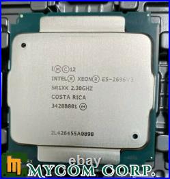 SR1XK Intel Xeon E5-2696 v3 18 Core 2.3GHz 45MB LGA2011-3 CPU Processor GRADE A